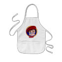 Leo on Yellow Palette Background Apron apron