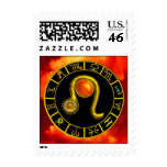 LEO POSTAGE STAMP