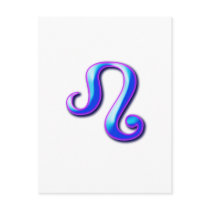 Leo postcards by ZodiacAttack Leo postcards