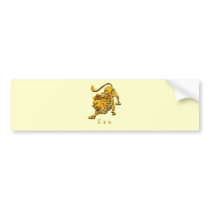 Leo Sign Bumper Sticker