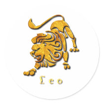 Leo Sign Sticker