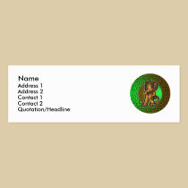 Leo Skinny Cards business cards