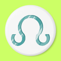 Leo symbol magnets