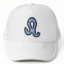 Leo Symbol (style1_blue) hat by AstrologicalDesigns Leo Symbol (style1_blue) hat