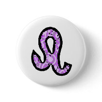 Leo Symbol (style 1_purple) button