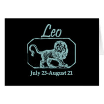 Leo Teal cards