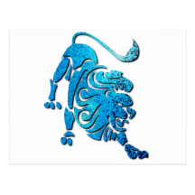 Leo the Constellation Postcard
