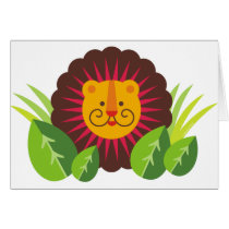 leo, the lion cards by sandygrafik leo, the lion cards