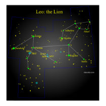 Leo The Lion Constellation posters by cwyong Leo The Lion Constellation posters