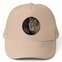 Leo the lion trucker hats