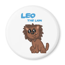 Leo the Lion Magnet