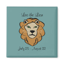 Leo the Lion Magnet by RedRider08 Leo the Lion Magnet