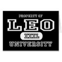 Leo University Dark cards