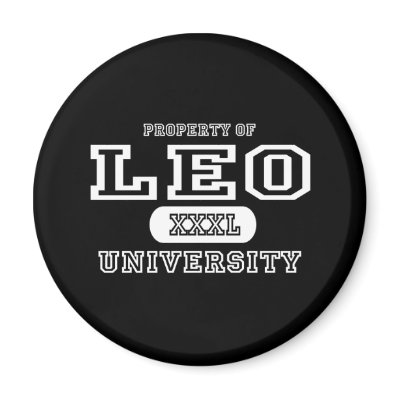 Leo University Dark Fridge Magnets by universityshirts