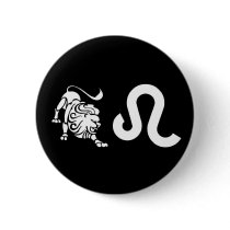 Leo with Symbol Pinback Buttons
