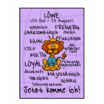 leo wordcloud shirt - Löwe