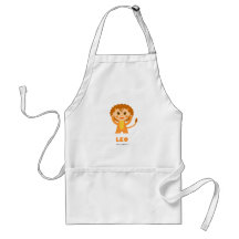 Leo Zodiac for Kids Apron