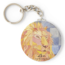 Leo Zodiac keychains