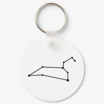Leo Zodiac Keychain