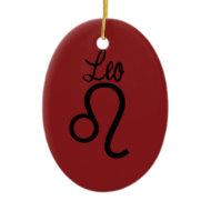 Leo Zodiac ornament