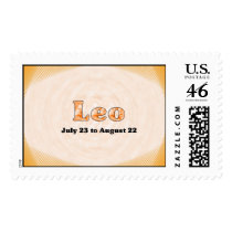 Leo Zodiac postage by dndartstudio Leo Zodiac postage