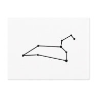 Leo Zodiac Postcard