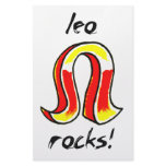Leo Zodiac Sign design! Custom Stationery