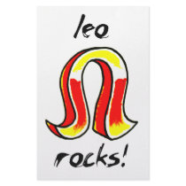 Leo Zodiac Sign design! Custom Stationery