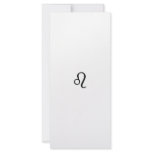 Leo - Zodiac Sign Personalized Rack Card