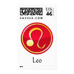 Leo - Zodiac Signs Stamps