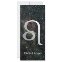 Leo Zodiac Star Sign Universe Bookmark Rack Card Template