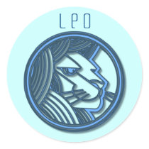 Leo Zodiac Sticker
