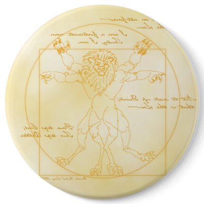 LEOMORPHIC DA VINCI 6" button by Cubist