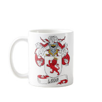 Leon Family Crest Mug