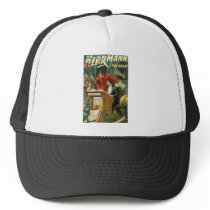 Leon Herrmann The Great ~ Vintage Magic Act Mesh Hat