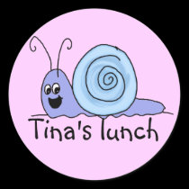leon, Tina's lunch stickers