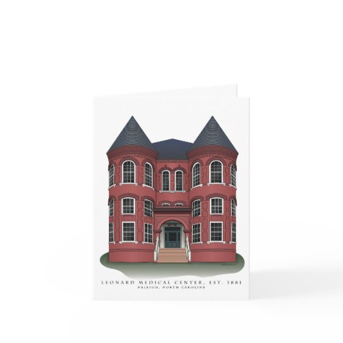 Leonard Medical Center Notecards card