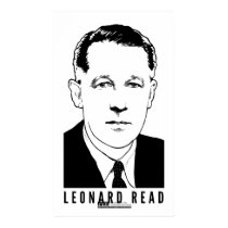 Leonard Read Poster posters