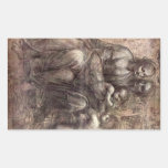 Leonardo da Vinci - Anna Selbdritt Rectangle Sticker