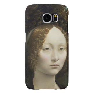 Leonardo Da Vinci Ginevra De' Benci Samsung Galaxy S6 Cases