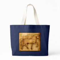 Leonardo Da Vinci Horse Art bags