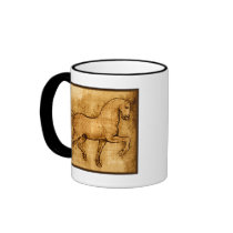 Leonardo Da Vinci Horse Art mugs