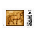 Leonardo Da Vinci Horse Art postage by dahorsegifts Leonardo Da Vinci Horse Art postage