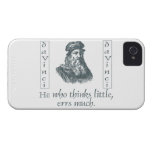 Leonardo da Vinci iPhone 4 Case-Mate Case