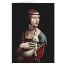 Leonardo Da Vinci - Lady with an Ermine Cards