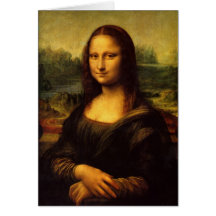 Leonardo Da Vinci  Mona Lisa Cards