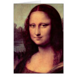 Leonardo da Vinci - Mona Lisa (Detail) Greeting Cards