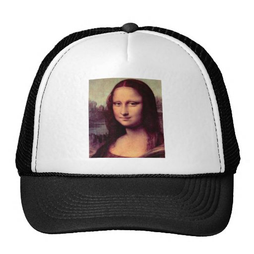 Leonardo da Vinci - Mona Lisa (Detail) Trucker Hats