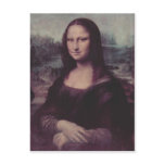 Leonardo da Vinci Mona Lisa (La Giaconda) Mona Lis Postcard