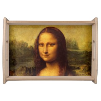 Leonardo da Vinci Mona Lisa Serving Trays